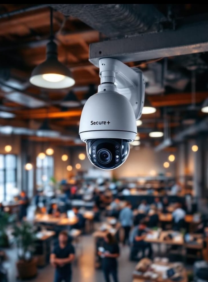 SECURE+ Motorized PTZ Security Camera